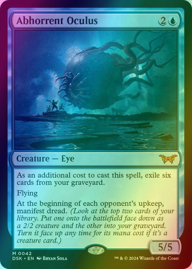 Abhorrent Oculus [42] [Duskmourn: House of Horror] [Foil]
