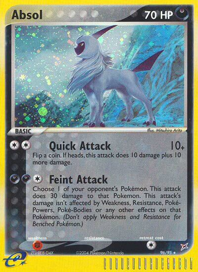 Absol - 96/95 - Rare Holo