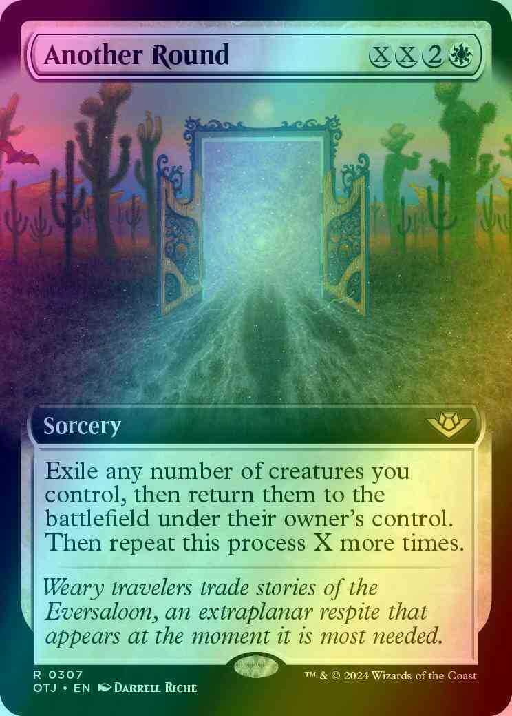 Another Round [307] [Extended Art] [Outlaws of Thunder Junction] [Foil]