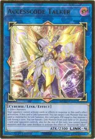 Accesscode Talker - MGED-EN037 - Premium Gold Rare - 1st Edition