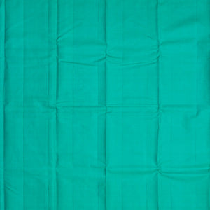 Lemon Yellow Handloom Kanchipuram Silk Saree With Zari Border