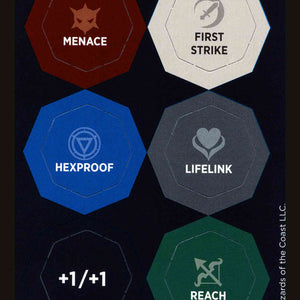 Ability Punchcard (Thin) [01/02] [14] [Ikoria Lair of Behemoths Tokens] [Non-Foil]