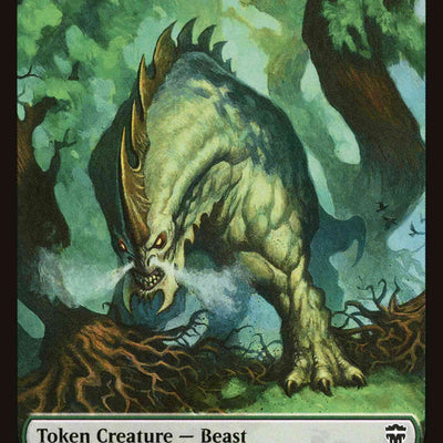 Beast Token (19) // Elephant Token (20) [Commander Legends Tokens] [Non-Foil]