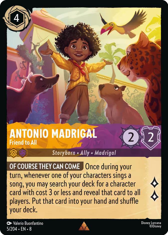 Antonio Madrigal - Friend to All - 5/204 [Reign of Jafar] [Non-Foil]