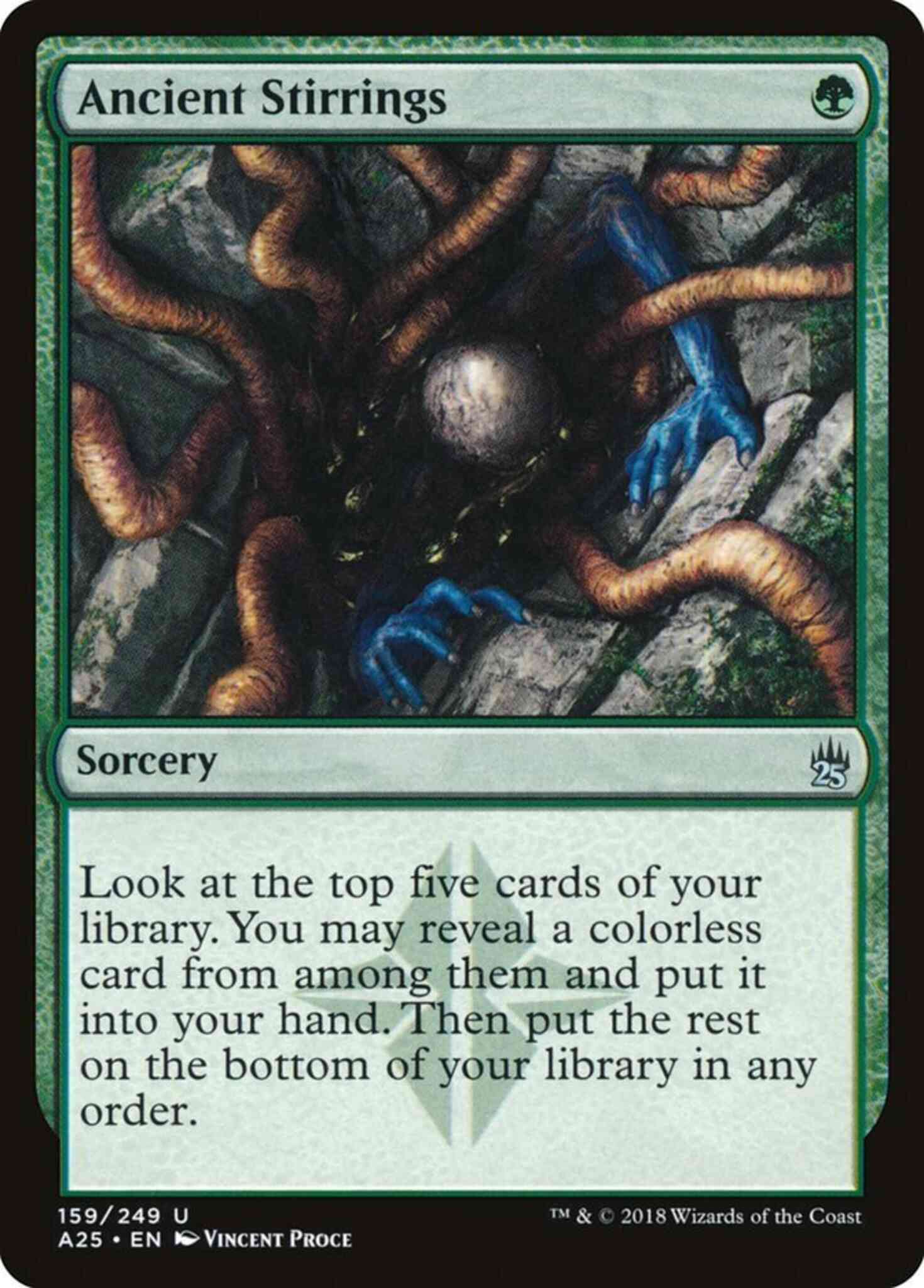 Ancient Stirrings [159] [Masters 25] [Non-Foil]