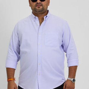 Light Blue Button Down Regular Fit Shirt
