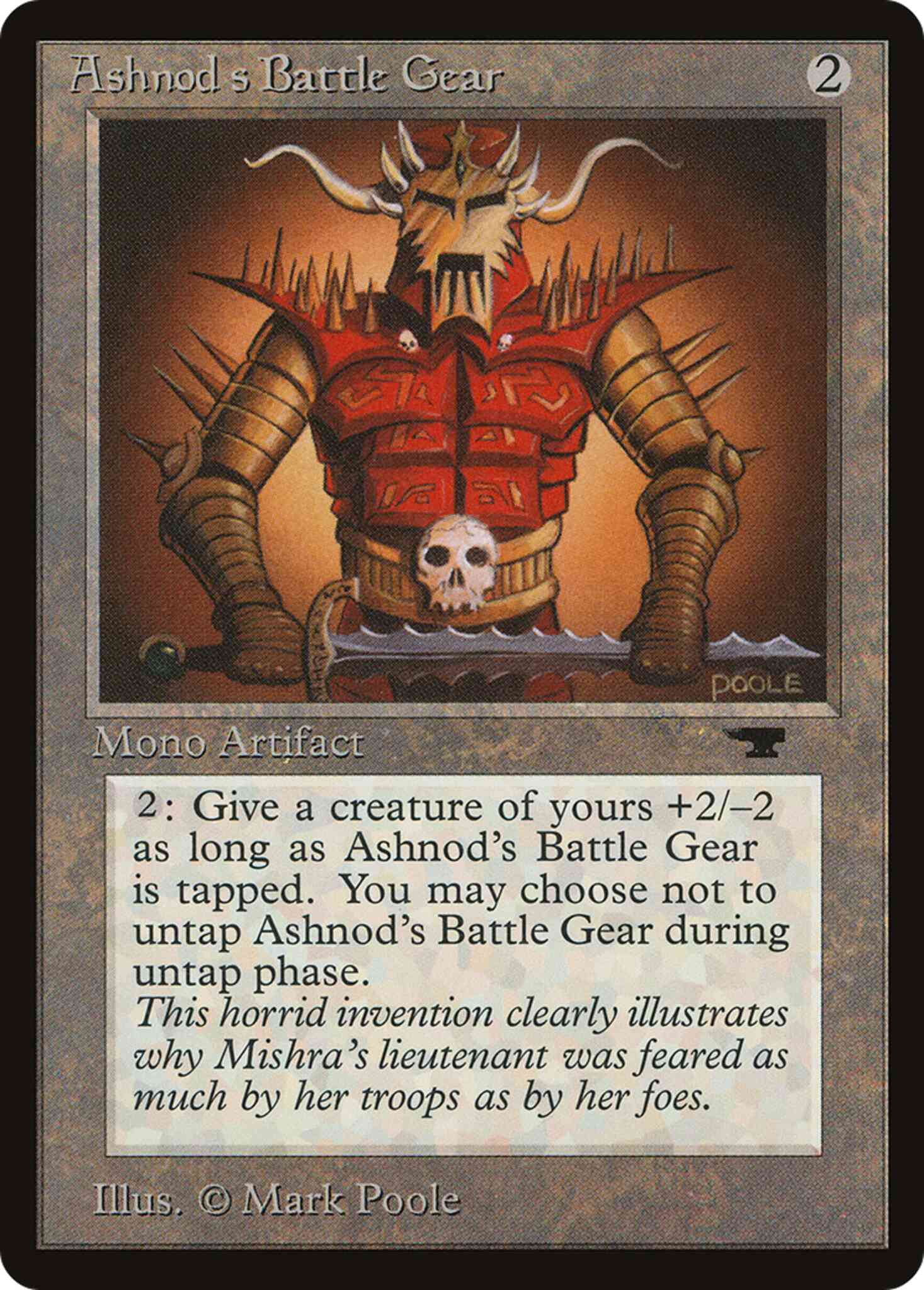 Ashnod's Battle Gear [39] [Antiquities] [Non-Foil]