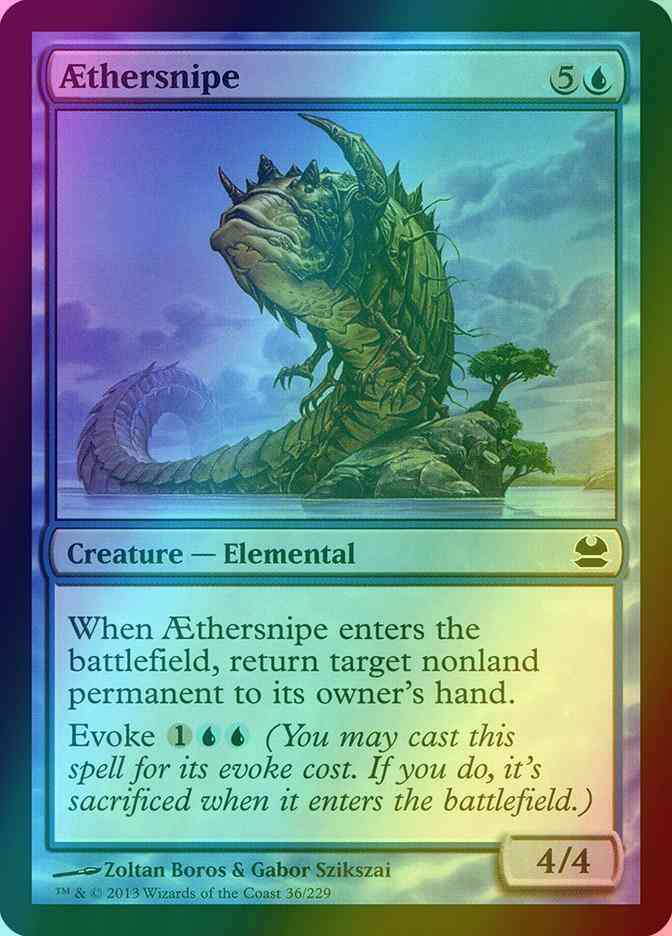 Aethersnipe [36] [Modern Masters] [Foil]