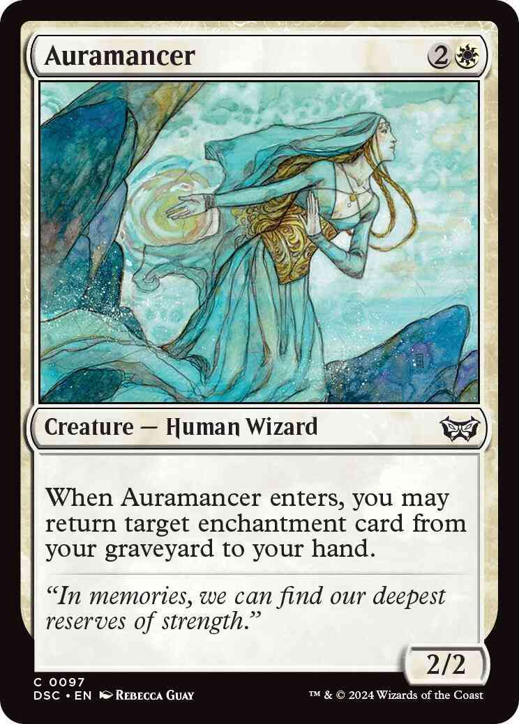 Auramancer [97] [Duskmourn: House of Horror: Commander] [Non-Foil]