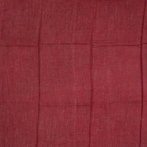 Navy Blue Handloom Tussar Silk Saree With Printed Tree Motifs