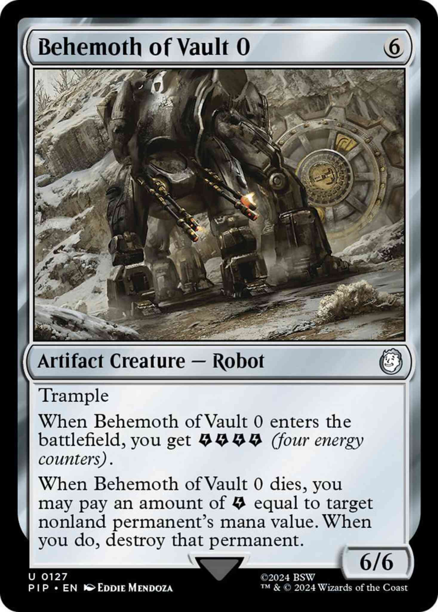 Behemoth of Vault 0 [127] [Fallout] [Non-Foil]