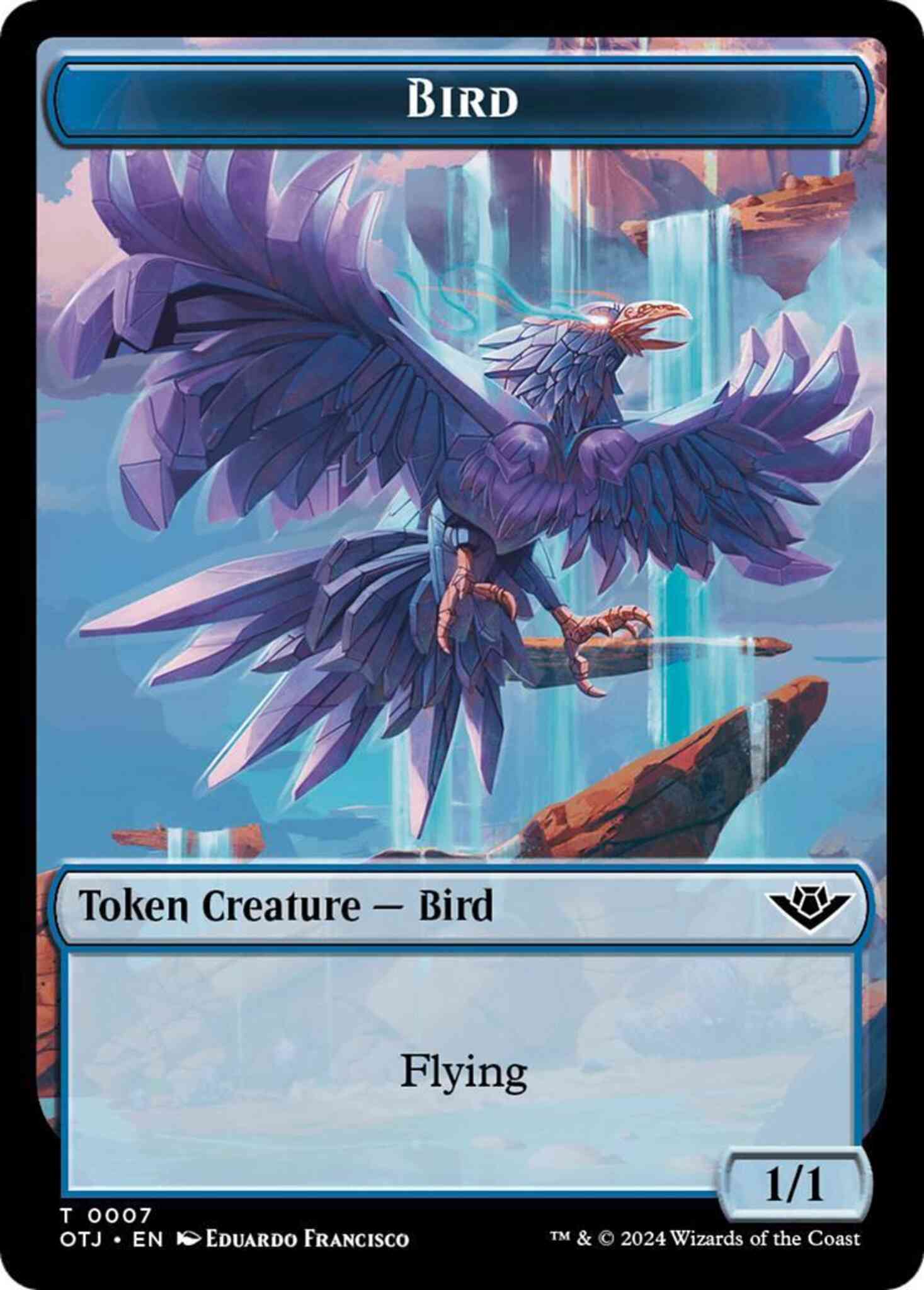 Bird Token [07] [Outlaws of Thunder Junction: Tokens] [Non-Foil]