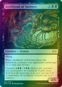 Archfiend of Sorrows [74] [Modern Horizons 2] [Foil]