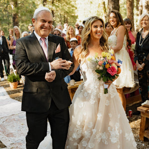 Charmingly Vibrant Forest Wedding