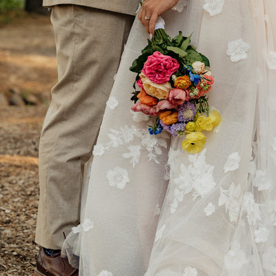 Charmingly Vibrant Forest Wedding
