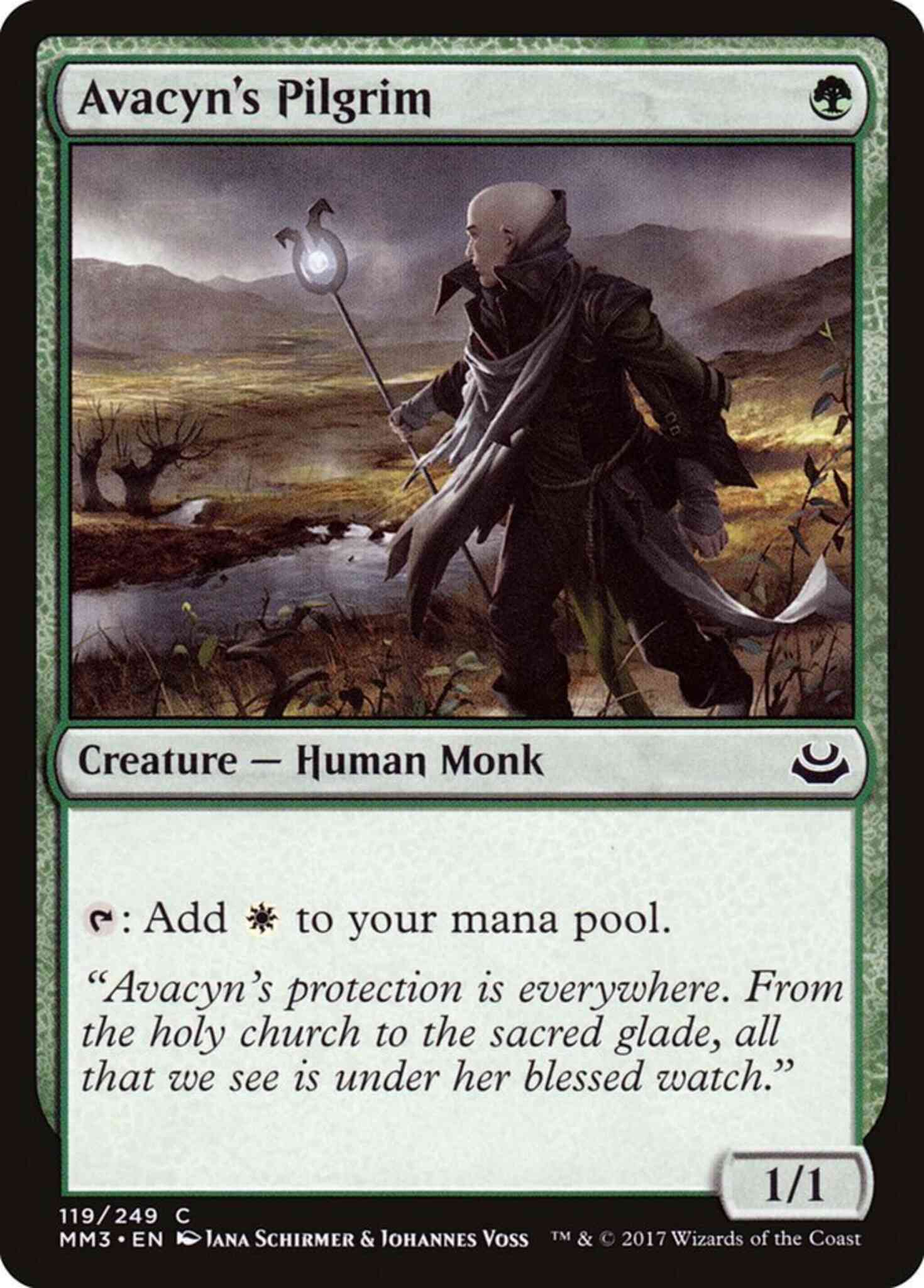 Avacyn's Pilgrim [119] [Modern Masters 2017] [Non-Foil]