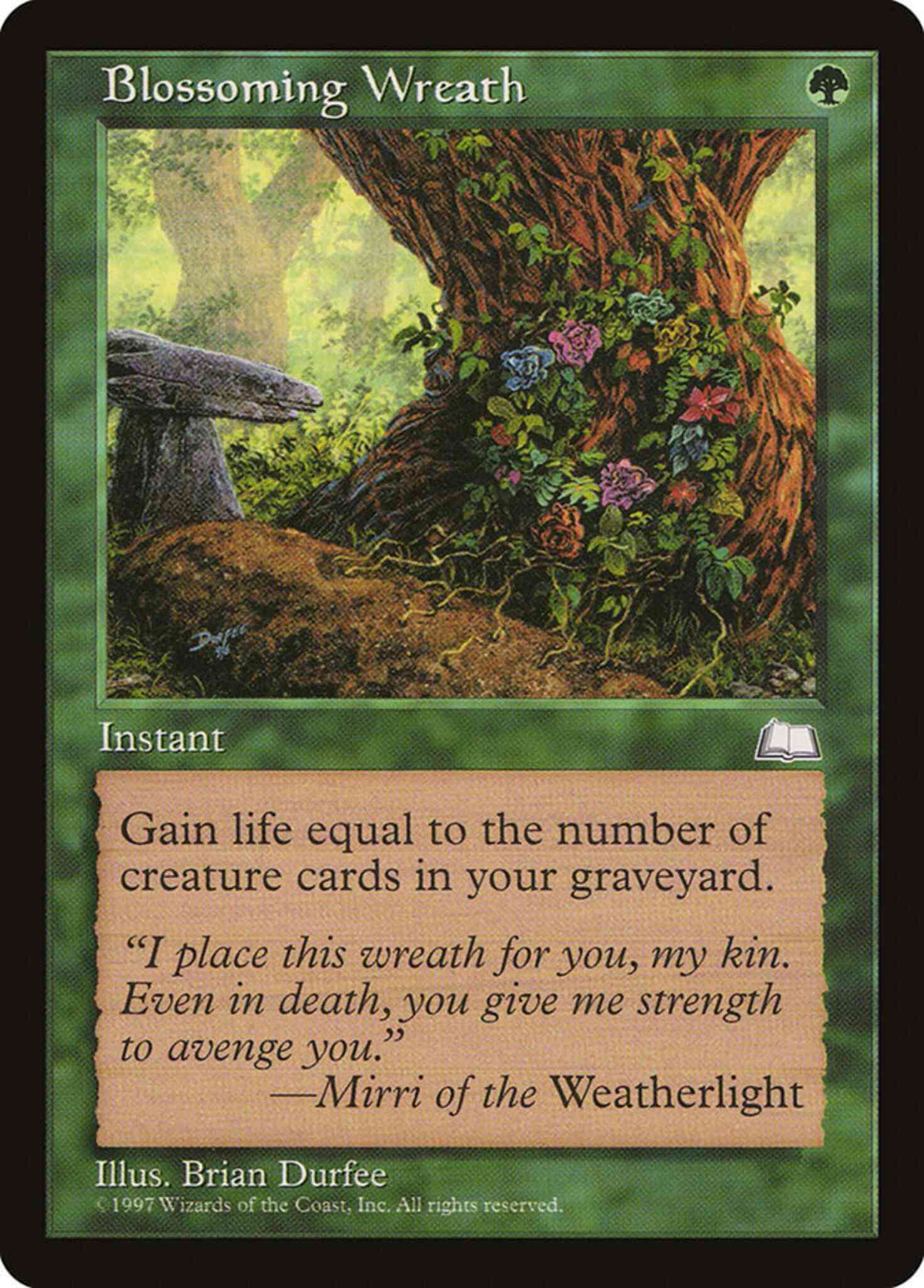 Blossoming Wreath [120] [Weatherlight] [Non-Foil]