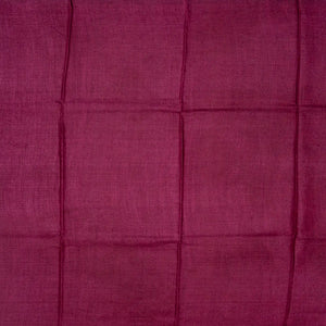 Pink Handloom Tussar Silk Saree With Pashmina Floral Jaal Motifs-Pink