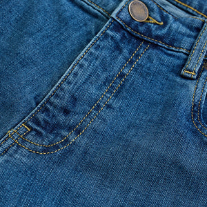 Dark Blue  Bootcut Jeans