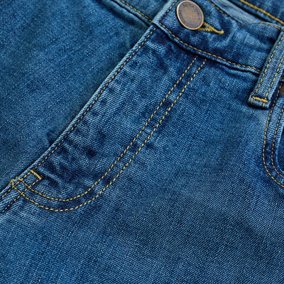 Dark Blue  Bootcut Jeans