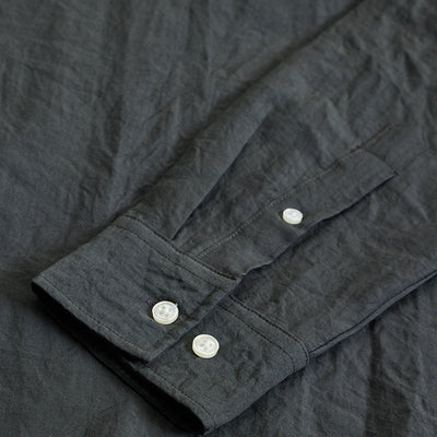 Grey Crinkle Shirt