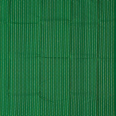 Red Handloom Kanchipuram Tie & Dye Silk Saree With Floral Buttas