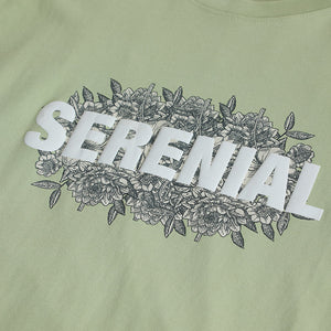 Serenial Light Green Oversized Fit T-Shirt