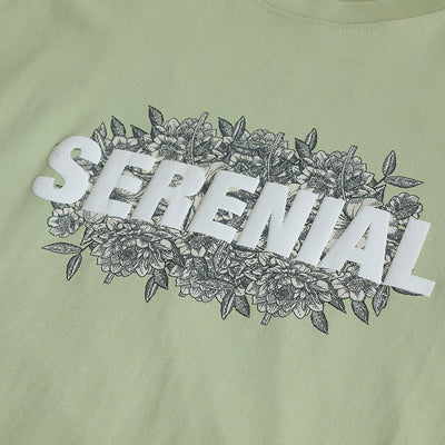 Serenial Light Green Oversized Fit T-Shirt