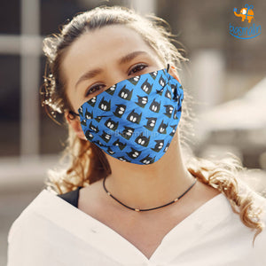 Batman Printed Cotton Mask With Filter