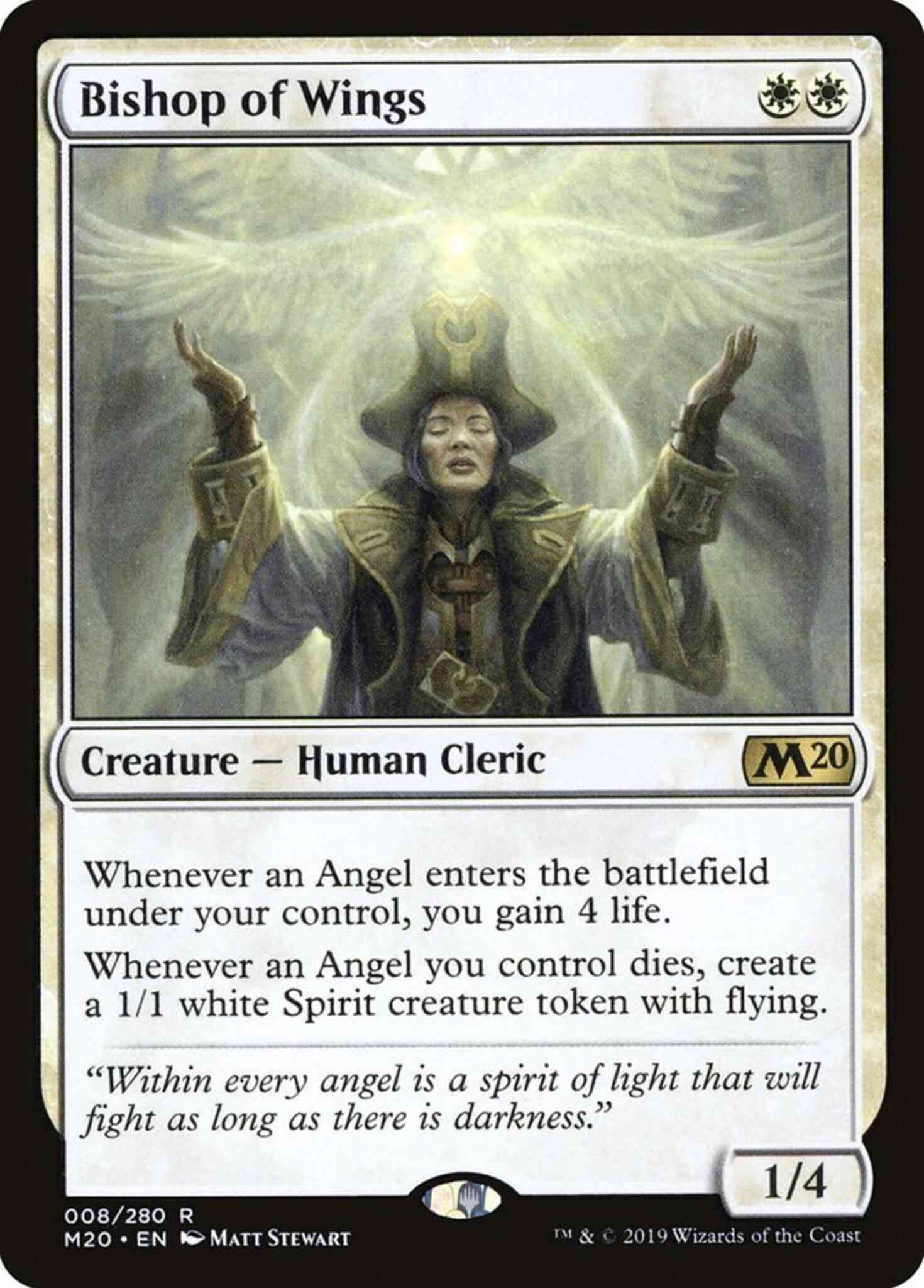 Bishop of Wings [8] [Core Set 2020] [Non-Foil]