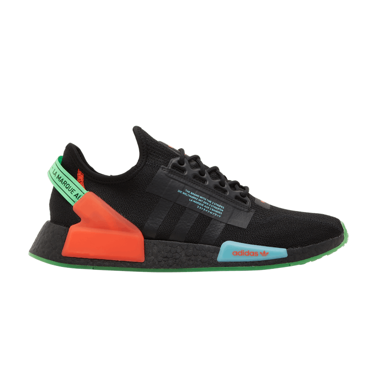 adidas NMD R1 V2 Glow Black Sonic Ink