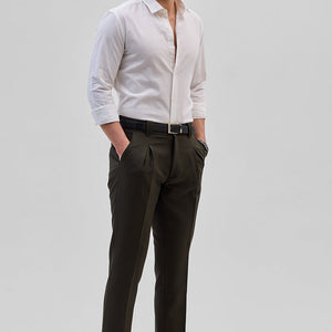 White Slim Fit Shirt