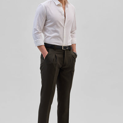 White Slim Fit Shirt