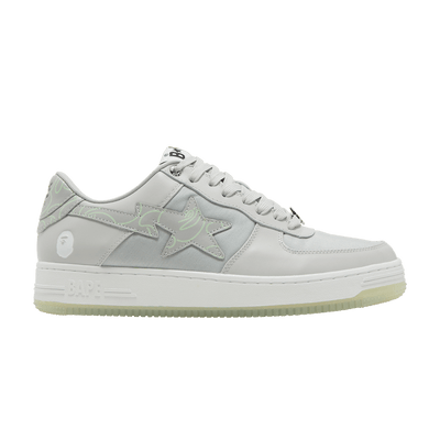 A Bathing Ape Bape Sta Text Code Camo Grey