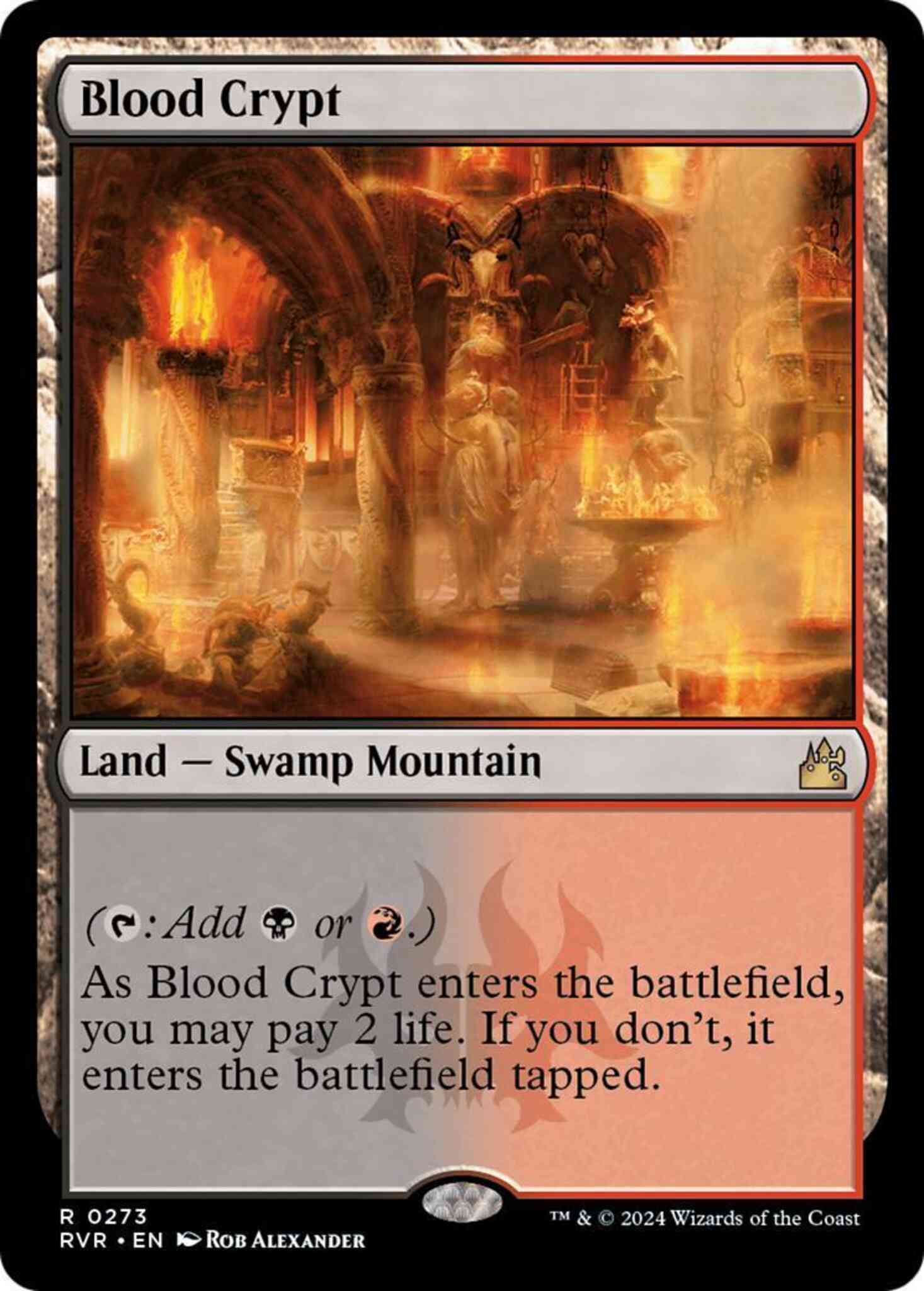 Blood Crypt [273] [Ravnica Remastered] [Non-Foil]