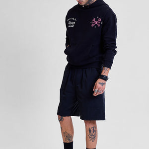Legends Unchained Black Embroidered Hoodie