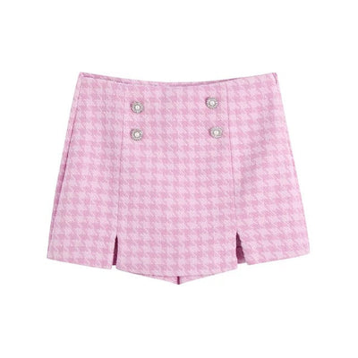 Chloey Luxe Tweed 2 Pc Set - Set of Jacket and Skirt