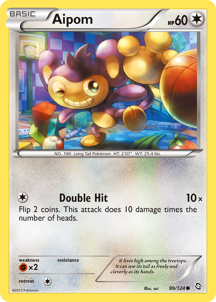 Aipom - 99/124 - Common