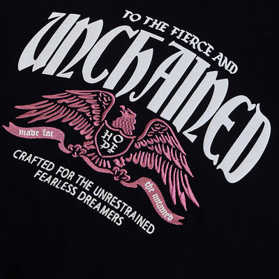 Legends Unchained Black Embroidered Hoodie