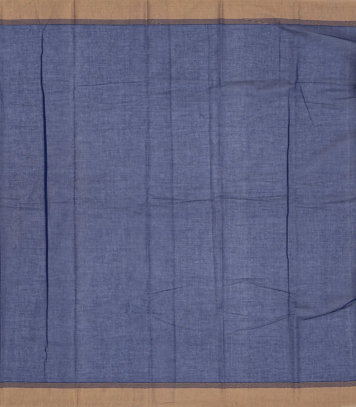 Dark Blue Handloom Rasipuram Cotton Saree With Annam Buttas