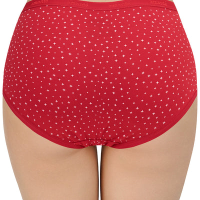 Print High Rise Full Brief Panties (Pack of 3)