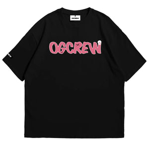 BLACK BUBBLE GUM TEE