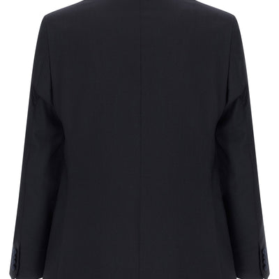 Pal Zileri Wool And Satin Dress