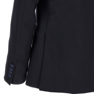 Pal Zileri Wool And Satin Dress