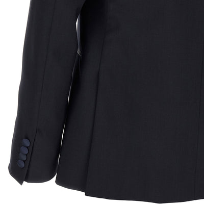 Pal Zileri Wool And Satin Dress