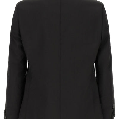 Pal Zileri Wool And Satin Dress