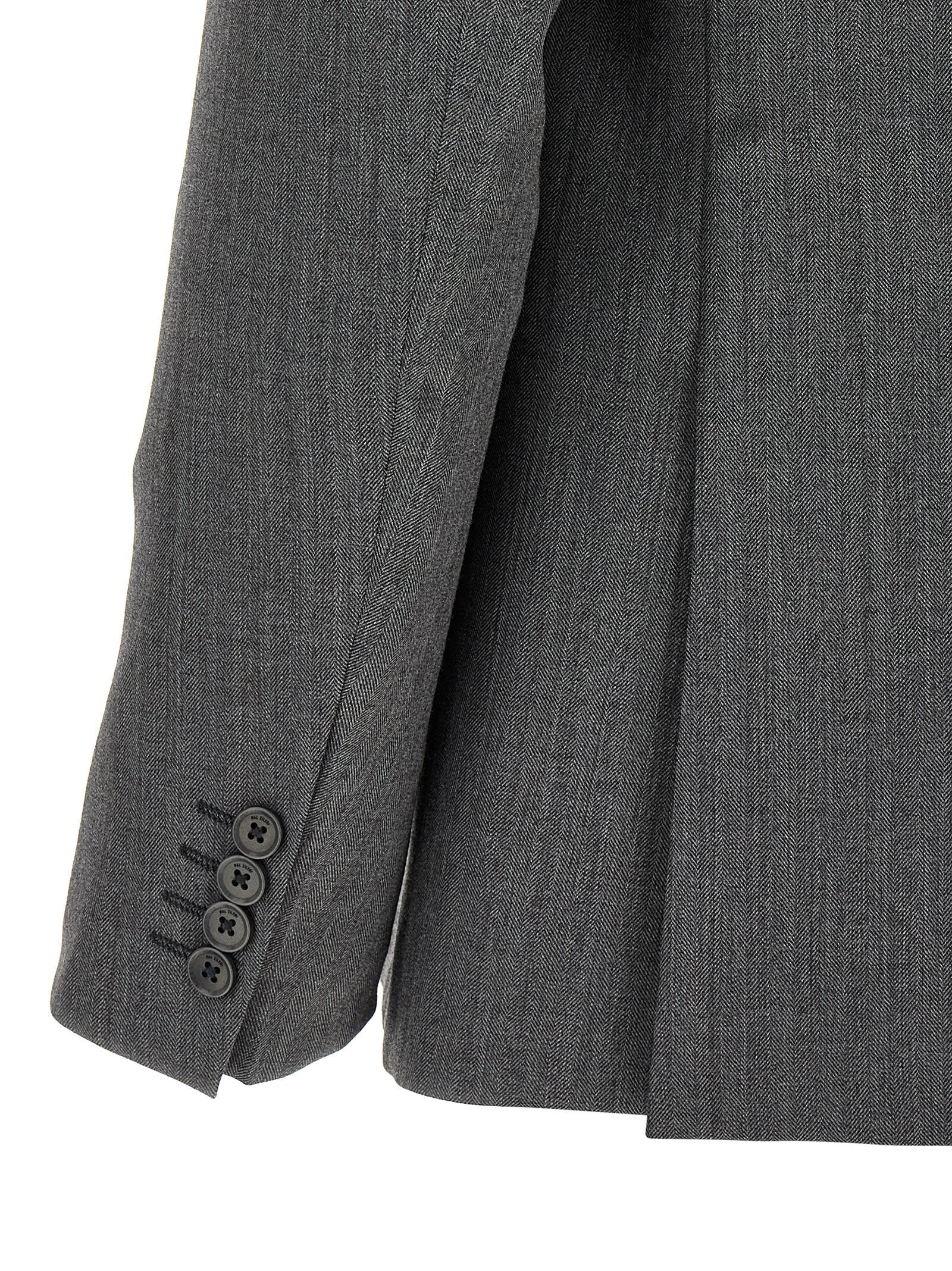 Pal Zileri Double-breasted Wool Dress
