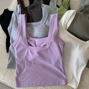 Jared Tank Tops with Inbuilt Bra
