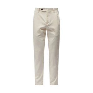 Peckham Rye Stretch Egret Cotton Trouser