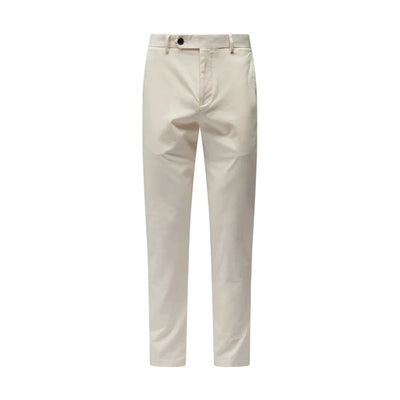 Peckham Rye Stretch Egret Cotton Trouser
